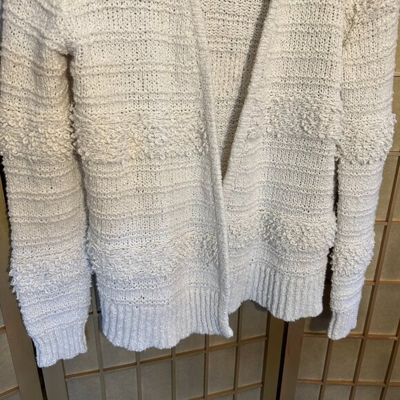 Madewell Bronson Cardigan Sweater Cozy Seashell (Cream/Off-White) Women's Medium - Picture 4 of 6